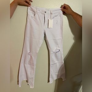 White flying monkey jeans